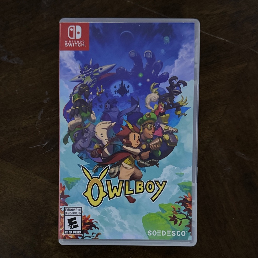 Nintendo Switch Owlboy - Blue and Green Adventure